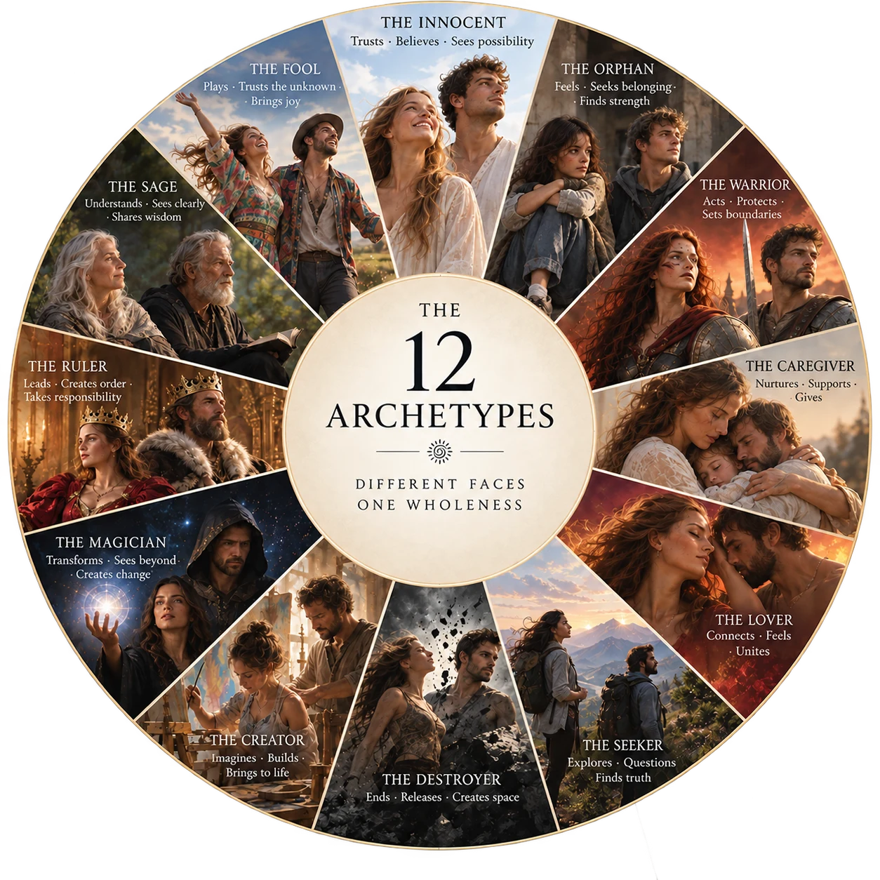 Ruota dei 12 archetipi